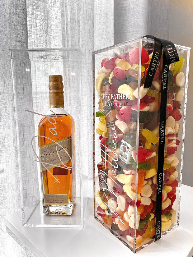 Acrylic Scotch Wine Champagne Box