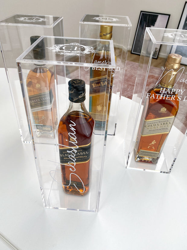 Acrylic Scotch Wine Champagne Box