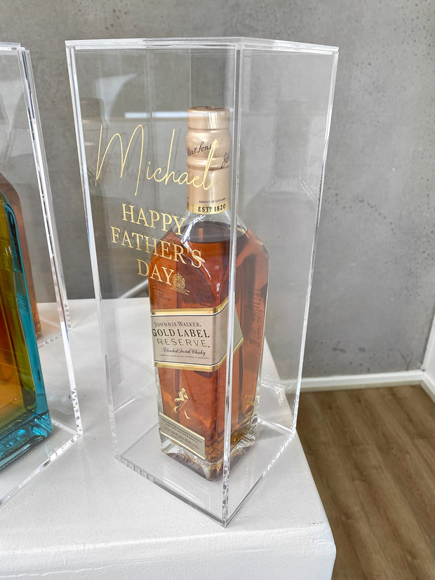 Acrylic Scotch Wine Champagne Box