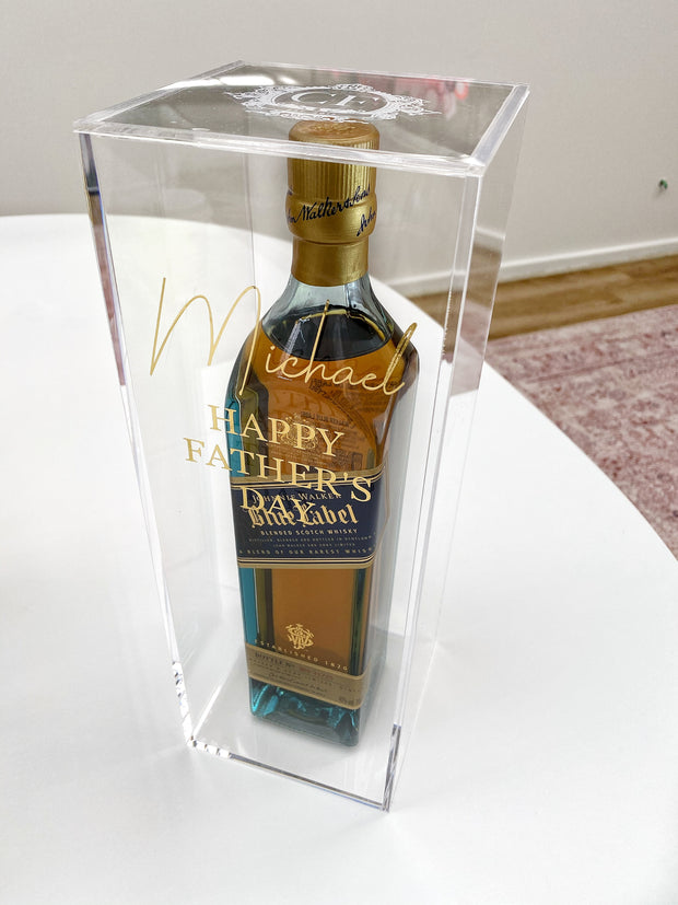 Acrylic Scotch Wine Champagne Box