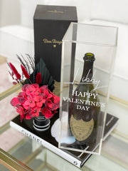 Acrylic Scotch Wine Champagne Box