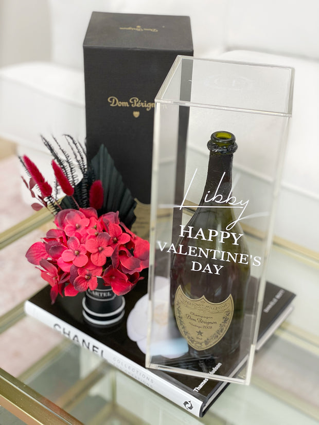 Acrylic Scotch Wine Champagne Box