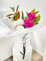 'Grandiose' Personalised Bouquet Bags (Optional Vase)