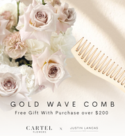 FREE Justin Lancas Gold Wave Comb!