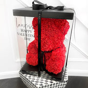 Red Roses Teddy Bear (FREE GIFT BOX!)