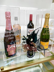 Acrylic Scotch Wine Champagne Box