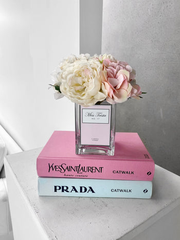 Personalised Glass Vase "Pastel Edition"