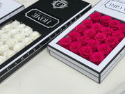 LASTING ROSES Long Box - Choose your colour.