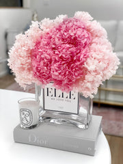 Forever Hydrangeas + Vase | 'The Perfect Pinks'