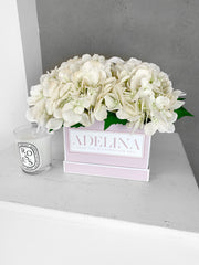 Hydrangea Pastel Pink Gift Box
