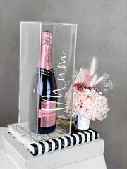 Acrylic Scotch Wine Champagne Box