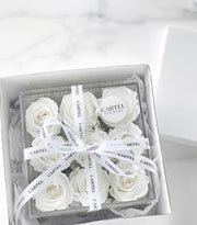 Small Acrylic Box - Choose your rose colour. (FREE GIFT BOX!)