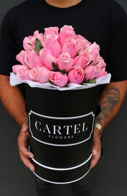PINK FRESH BLOOMS White Box